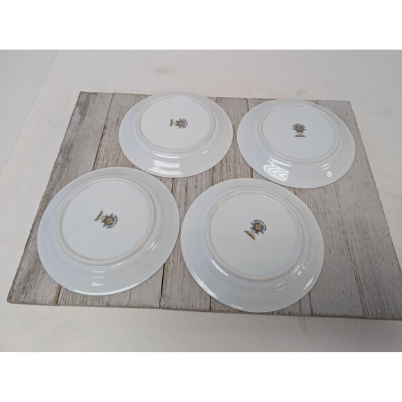 Set Of 4 Noritake Bluebell Bread Plates 5558 Fine China - Picture 4 of 5